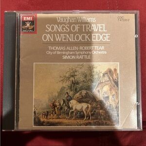 Vaughan Williams Songs of Travel On Wenlock Edge CD